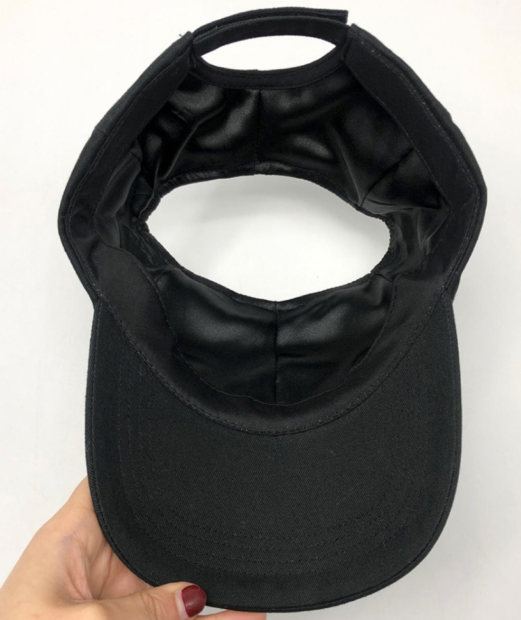 Satin Lined Caps | Black Satin Caps | Black Caps | Pineapple Cap